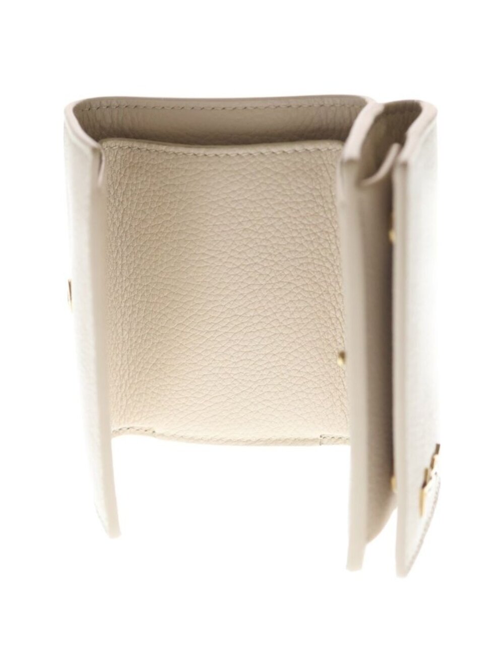 Saint Laurent Paris Origami Tiny Wallet Trifold Leather Gray - Picture 4 of 6